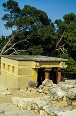 site archéologique de Cnossos, Crète, Grèce