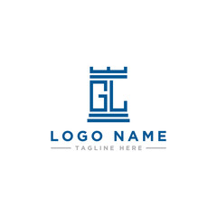 Inspiring company logo design from the initial letters GL logo icon. -Vectors