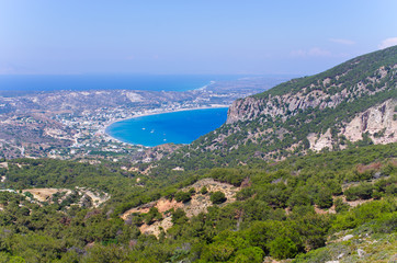 Fototapeta na wymiar Landscape of Kos island - Greece