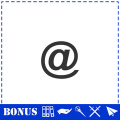E-mail icon flat