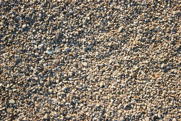 Detailed pebble stone background texture