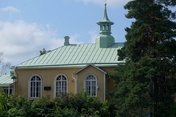 typisch schwedische Kirche