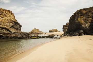 Obraz premium Landscapes of the Alentejana coast of Portugal