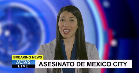 MS Female reporting live from Mexico City with breaking news