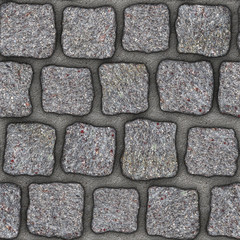 S151 Seamless texture - cobblestone pavers