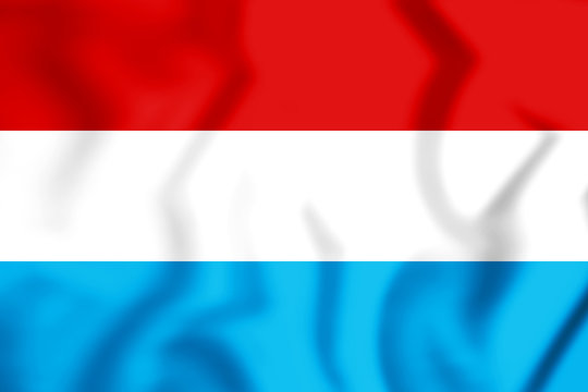 3D Statenvlag, Republic of the Seven United Netherlands. 3D Illustration.