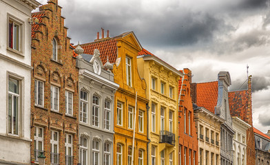 Fototapeta premium Rues et facades de la vieille Ville