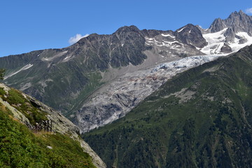 Fototapeta na wymiar Paysage Savoie Mont Blanc