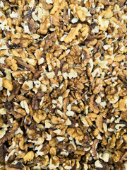 Walnuts sold in spice market .Walnuts Help Lower Cholesterol. Good grains eat healthy. Juglans regia