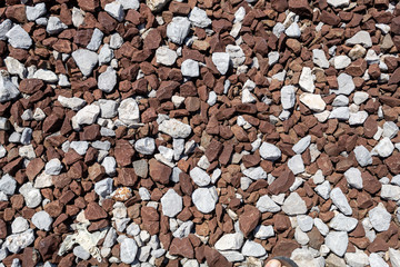 Brown and Gray Gravel Texture