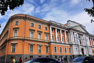 Obraz premium Mikhailovsky castle in St. Petersburg.