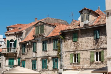 Fototapeta na wymiar World heritage site historical Split in Croatia