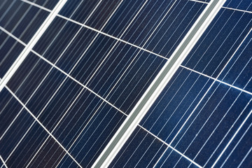 Solar hot water panel cell surface as abstract background