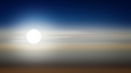 Moon background night gradient light,  black.