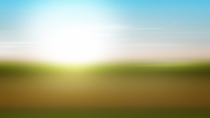 Fototapeta na wymiar Sunset background illustration gradient abstract, bright blur.
