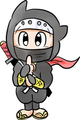 Ninja who chants art