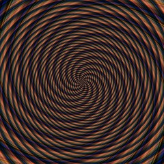 Abstract background illusion hypnotic illustration, fancy.