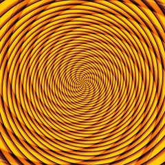 Abstract background illusion hypnotic illustration, art decorative.