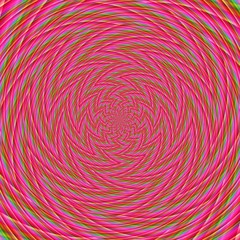 Illusion background spiral pattern zig-zag, swirl texture.