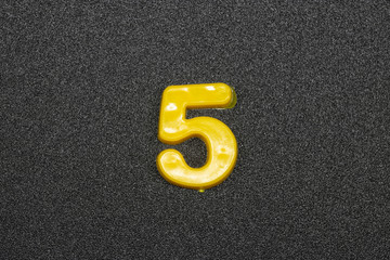 mathematical sign on a gray background // background photo