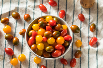 Raw Organic Heirloom Cherry Tomatoes