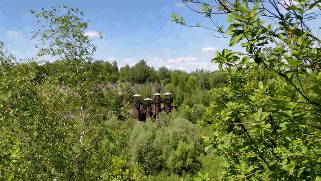 Abandoned Liban Quarry in Krakow, Poland