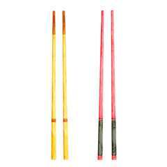 Set of chopsticks for asian food