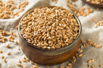 Raw Organic Farro Grain