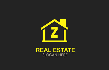 Letter Z Real Estate Logo Design
