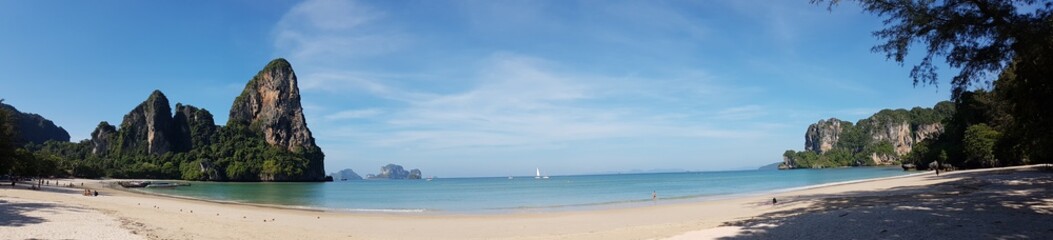 Fototapeta na wymiar Railay Beach Thailand