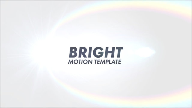 Bright Motion Template