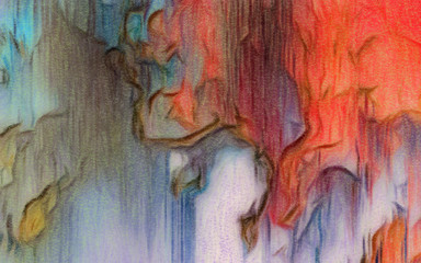 Naklejka premium Commerce art for sale, Visual abstract fine artwork, Modern conceptual pattern, Design creative wallpaper, Backdrop template for website or printed product, Oil painting style, Hand drawing background