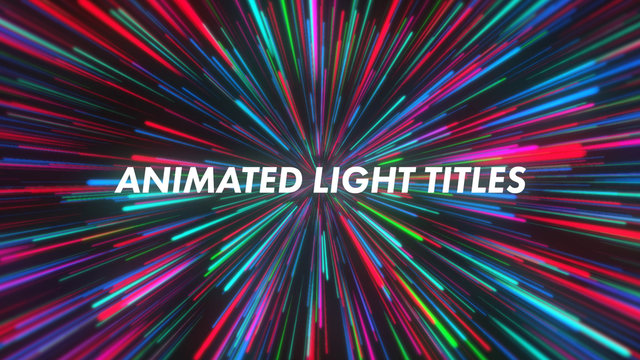 Animated Light Titles