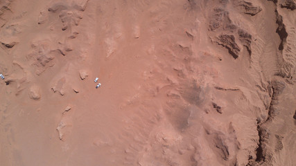 Harman Tsav, Mongolia. Cars in the Gobi Desert