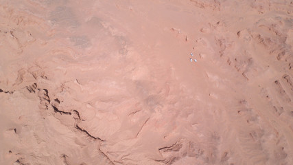 Harman Tsav, Mongolia. Cars in the Gobi Desert