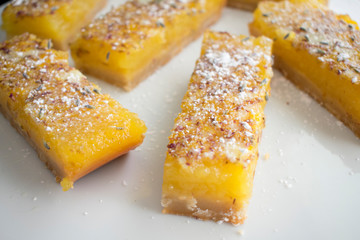 Lemon-Lavender Dessert Bars