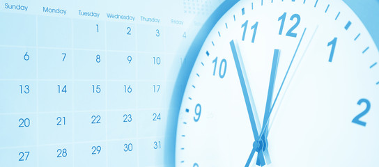 Clock and calendar