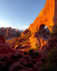 Sunrise in Arches