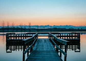 Obraz premium Pier Maumee Bay