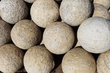 Old Stone Cannonball 