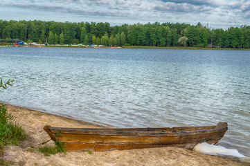 The last pier of the boat