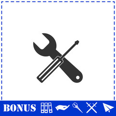 Repair icon flat