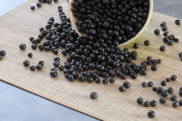 fresh blueberries