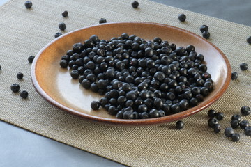 fresh blueberries
