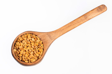 Organic fenugreek seeds - Trigonella foenum - graecum
