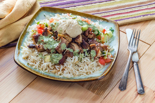 Middle Eastern Chicken Shawarma