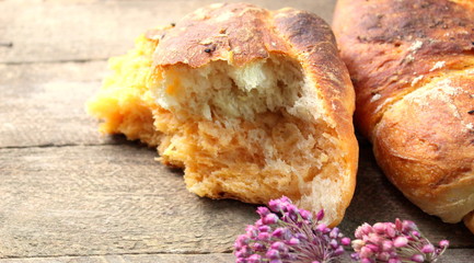 fresh baked bread