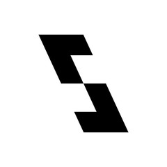 Letter S or rj logo design vector
