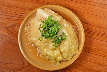 Stewed Chinese cabbage  - A Popular Taiwan food