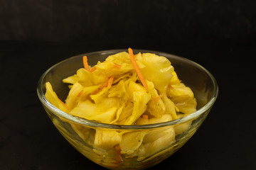 Fermented Cabbage with Turmeric